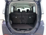 広々としたラゲージスペースを備えています。大きなものや長さのある荷物もしっかりと積み込めます。