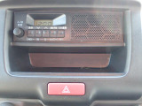 ラジオが付いてます。