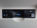 ETC車載器付きです。高速道路の料金所もスムーズに通過できます。