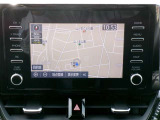 標準装備のディスプレイオーディオ付きです。ナビゲーション機能を装備しています。