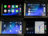 スマホ連携機能のAppleCarplayとAndroidAutoに対応!車の画面から対応アプリを操作できます!快適にナビアプリをお使いください!YoutubeMusic、Spotifyも便利!