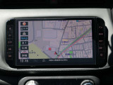 純正メモリーナビ装備です。