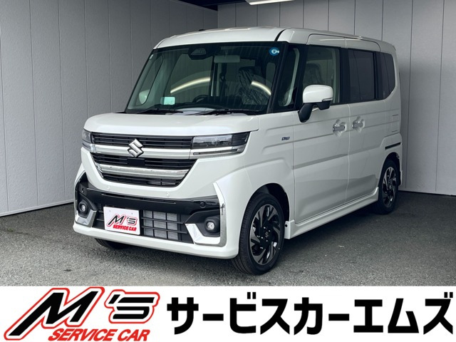 スペーシアカスタム ハイブリッド(HYBRID)  XS 4WD 登録済未使用車 クルコン レーン...