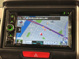 社外ナビ搭載です。知らない道も安心ですね!