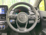 ステアリングも使用感が少なく、きれいな状態となっております♪