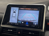 パノラミックビューモニター!運転席から確認しにくい車両周辺の状況を把握できます!視点切り替えはできません。