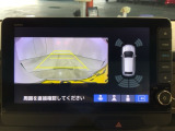リアカメラ付で、後方をナビ画面で確認。車庫入れも安心です。もちろん、バックギアと連動しています。