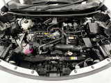 エンジンルームも隅々まで掃除がいきわたっています!ハイブリッド部分は初度登録年月から10年もしくは累計走行距離20万キロのいずれか到達の早い方までの保証付!