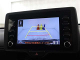 ガイドラインも表示されるバックカメラが付いているので、車庫入れが苦手という方も安心です♪