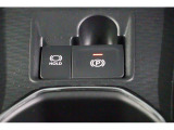 電動パーキングブレーキ☆ホールド機能も備えています♪