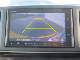 【バックカメラ装備済み】駐車の際の心強い味方!ガイドを見て確認しながら駐車できるので安全です。