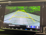 【バックカメラ】駐車時に後方がリアルタイム映像で確認できます。大型商業施設や立体駐車場での駐車時や、夜間のバック時に大活躍!運転スキルに関わらず、今や必須となった装備のひとつです!