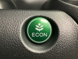 ★ECONスイッチ★ エコドライブを加速しよう!スイッチをONにすると、運転の仕方によるロスを抑え込み燃費をよくするようクルマが頑張ります(*^ー^*)燃費向上にチャレンジ♪