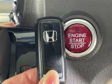 【スマートキー(エンジンスタートストップスイッチ)】スマートキー(電子キー)を持っていれば、スイッチを押すだけでエンジンをかけることができます!
