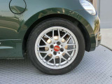 BBSアルミホイールにタイヤはヨコハマ ADVAN FLEVA 165/55R15新品です。