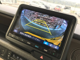 リアカメラがついているので、駐車や後進の際にとても便利です♪