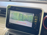 【バックカメラ】駐車時に後方がリアルタイム映像で確認できます。大型商業施設や立体駐車場での駐車時や、夜間のバック時に大活躍!運転スキルに関わらず、今や必須となった装備のひとつです!