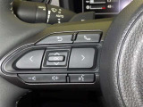 ステアリングスイッチ装備!運転しながら手元でオーディオの操作などができます。