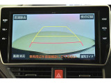 バックガイドモニターで、後方を確認しながら安心して駐車することができます。運転初心者も熟練者も必須の機能ですよ!