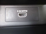 高画質な映像と音声を車内で楽しめるHDMI入力端子付き。お持ちのデジタル機器を繋げば、車内がプライベートシアターに。