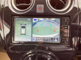 アラウンドビューモニター付きですので、車庫入れも楽々です。
