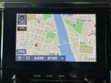 【純正ナビ】専用設計で車内の雰囲気にマッチ!ナビ利用時のマップ表示は見やすく、いつものドライブがグッと楽しくなります!
