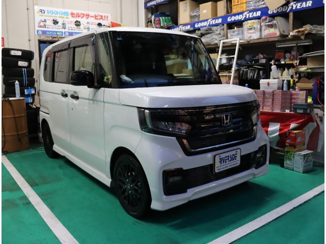 N-BOXカスタム L ターボ メモリーナビ ワンセグ バックカメラ