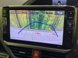 【バックカメラ】駐車時に後方がリアルタイム映像で確認できます。大型商業施設や立体駐車場での駐車時や、夜間のバック時に大活躍!運転スキルに関わらず、今や必須となった装備のひとつです!