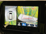 【全方位モニター用カメラ】専用のカメラにより、上から見下ろしたような視点で360度クルマの周囲を確認することができます☆死角部分も確認しやすく、狭い場所での切り返しや駐車もスムーズに行えます。