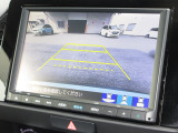バックをするとき自動でリアの様子が映る『リアカメラ』付き!ナビ画面で確認しながらバックができますから安心ですね。でも、目視も大切ですよ!安全第一でお願いします!