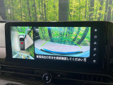 【アラウンドビューモニター】専用のカメラにより、上から見下ろしたような視点で360度クルマの周囲を確認することができます☆死角部分も確認しやすく、狭い場所での切り返しや駐車もスムーズに行えます。