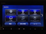 【オーディオ機能】オーディオは、フルセグTVの他にDVD/CDプレーヤーを装備♪もちろんFM/AMラジオもお聞きいただけますよ♪