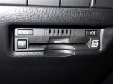 ETC車載器付きです。高速道路の料金所もスムーズに通過できます。