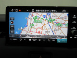 ナビゲーションももちろん装備。多彩な機能で快適ドライブをアシスト。オーディオ機能も充実していますね。