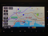 ナビ搭載車です!ナビがあれば初めての道でも安心して運転でき、よりドライブも楽しめますね♪