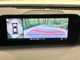 【360&deg;ビューモニター】専用のカメラにより、上から見下ろしたような視点で360度クルマの周囲を確認することができます☆死角部分も確認しやすく、狭い場所での切り返しや駐車もスムーズに行えます。