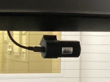 後方にもドライブレコーダーのカメラ(社外品)が付いています。前後両方でお車の周りを監視・記録いたします。
