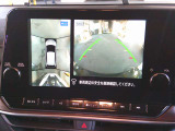 アラウンドビューモニター付き!車両を真上から見ているような映像で車庫入れも安心!!