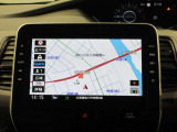 メモリーナビ付きです。知らない場所にお出かけの際には非常に活躍します。