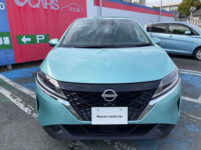 日産 ノート 1.2 X の中古車詳細 (13,000km, サーフグリーンチタン