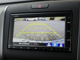 バックをするとき自動でリアの様子が映る『リアカメラ』付き!ナビ画面で確認しながらバックができますから安心ですね。でも、目視も大切ですよ!安全第一でお願いします!