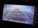 バックガイドモニターを装備しています、車庫入れもラクラクです。