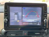 バックモニターで車庫入れや縦列駐車もらくらく、夜間でもはっきり見える高感度カラーカメラで車幅、距離表示機能付きです。