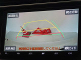 バックガイドモニターを装備しています、車庫入れもラクラクです。