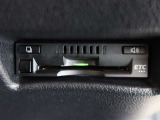 ETC車載器付きです。高速道路の料金所もスムーズに通過できます。