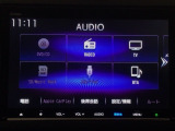 【オーディオ機能】オーディオは、フルセグTVの他にDVD/CDプレーヤーを装備♪もちろんFM/AMラジオもお聞きいただけますよ♪