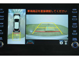 専用のカメラにより、上から見下ろしたような視点で360度クルマの周囲を確認することができます☆縦列駐車や幅寄せ時に活躍してくれます