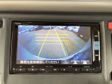 後方確認はバックカメラにお任せ♪後退時に便利で、駐車が楽になります♪
