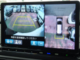 ★バックモニター搭載★ バック時目視しにくいクルマの周囲をカメラで映し出し、安全・安心駐車をサポート♪バックの苦手な方も後ろがハッキリ見えるので安心です☆