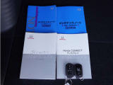 【取説・保証書完備】取扱説明書・メンテナンスノート完備です。安心の一台です。